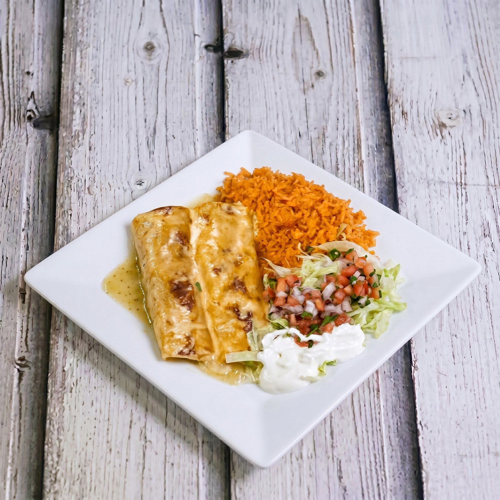Enchiladas Del Mar.
