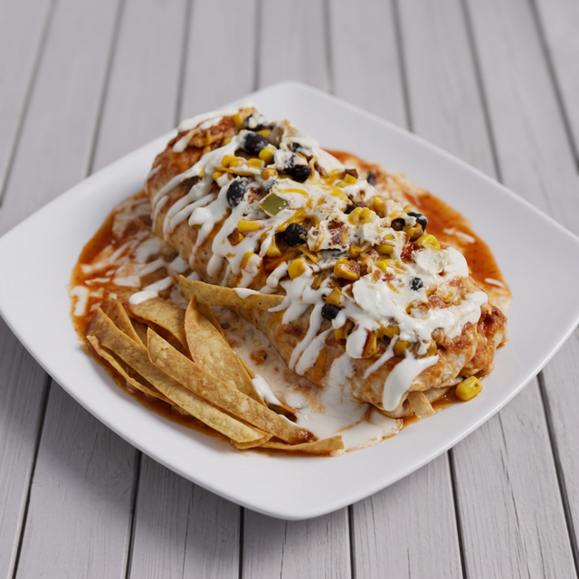Burrito El Vaquero.